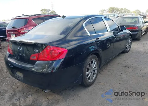 2007 Infiniti G35 Journey from USA, damaged, VIN JNKBV61E97M723032